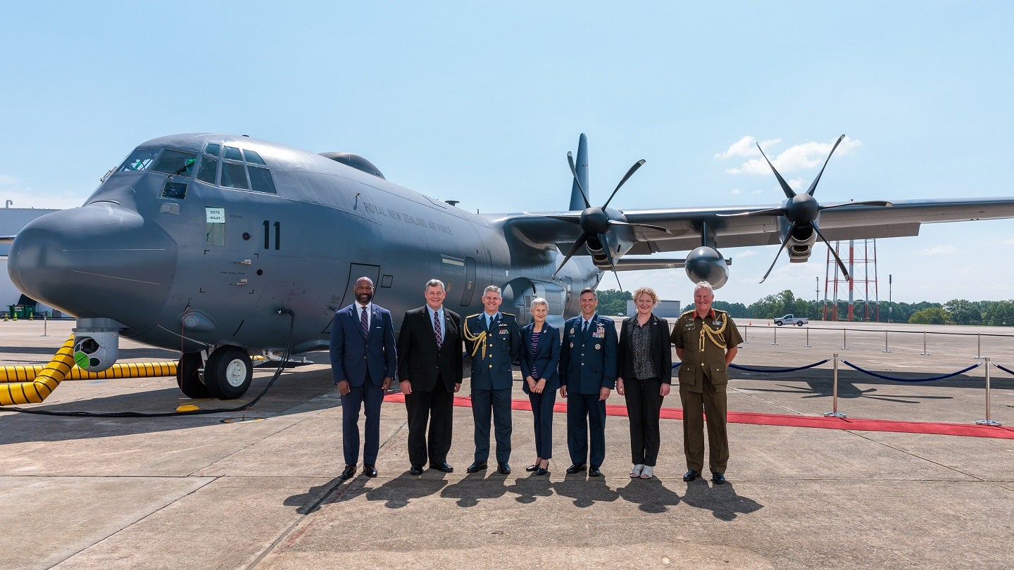 New Zealands Tactical Airlift Soars As First C J Joins Fleet