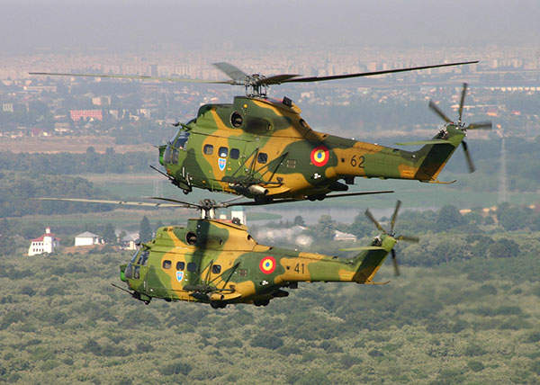 IAR 330L Puma Helicopter - Airforce 