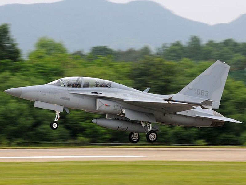 Advanced sales in a difficult market space – South Korea's T/FA-50