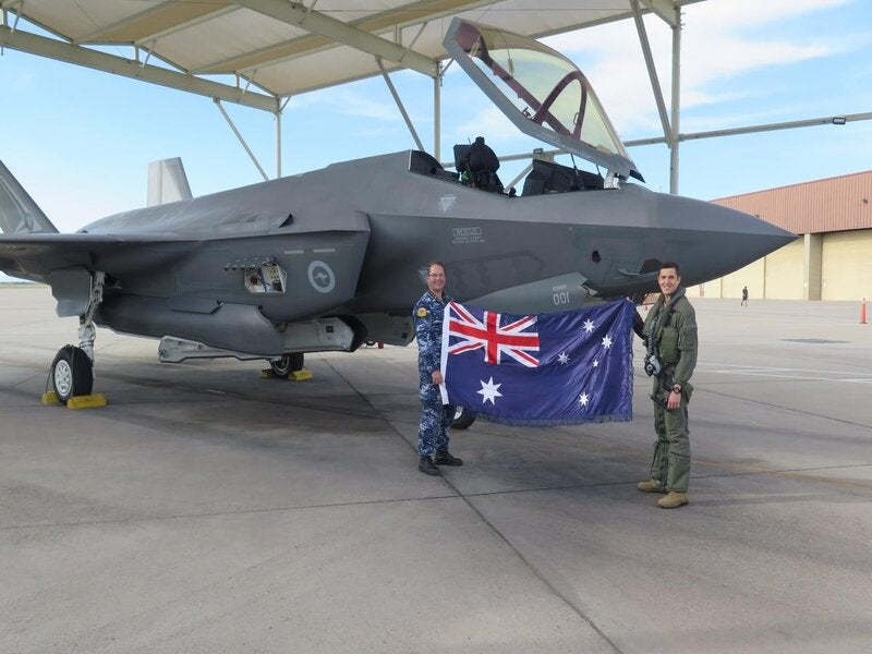 Australian F-35A fighter jets undergo - Airforce