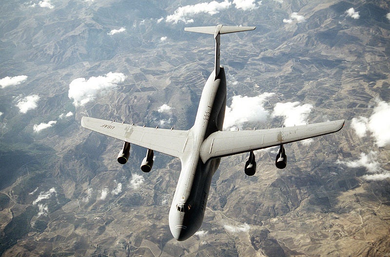 USAF C-5 Galaxy aircraft