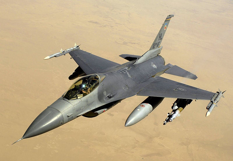 F-16 aircraft