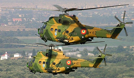 IAR 330L Puma Helicopter - Airforce 
