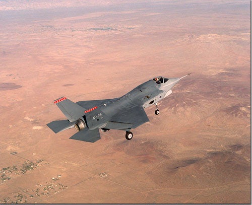 Lockheed Martin Lightning II Joint Strike Fighter (JSF) aircraft