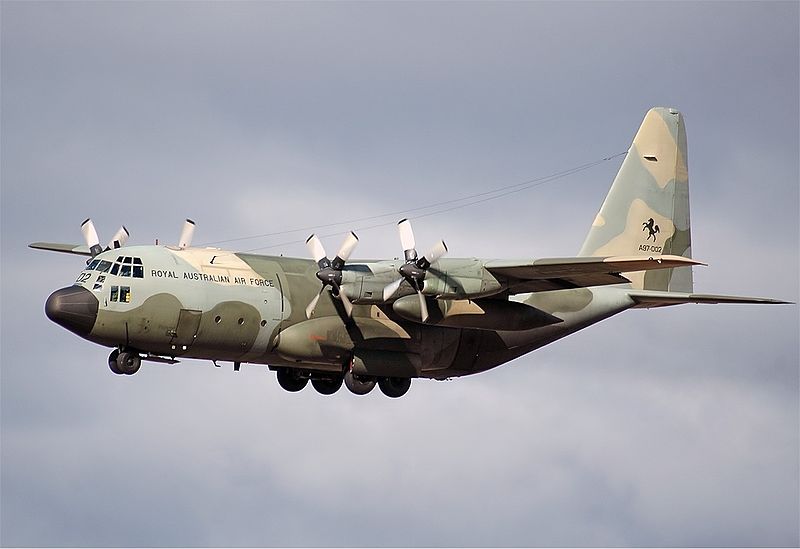 RAAF C-130H aircraft