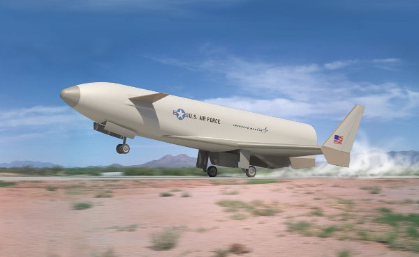 The Lockheed Martin RBS Pathfinder flight test vehicle