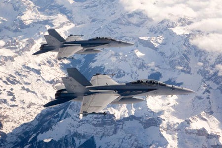 F/A-18E/F Super Hornet jets