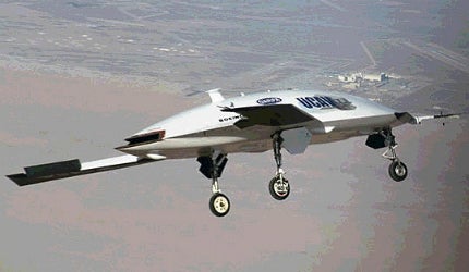 The Joint Unmanned Combat Air System (J-UCAS) programme is a joint DARPA, US Air Force and US Navy initiative