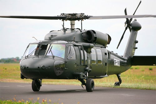RBAF's S-70i baseline Black Hawk helicopter