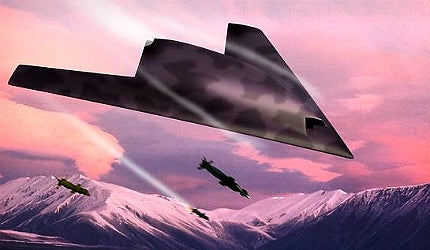 nEUROn will have the capability to carry two laser-guided 250kg (550lb) bombs in two weapon bays