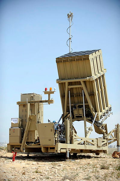 sraeli Air Force's Iron Dome battery 