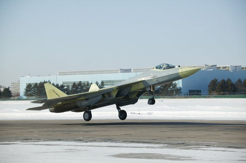 Sukhoi_T-50-2_Russian Air Force