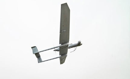 DVF 2000 is a mini fixed-wing unmanned aerial vehicle (UAV).